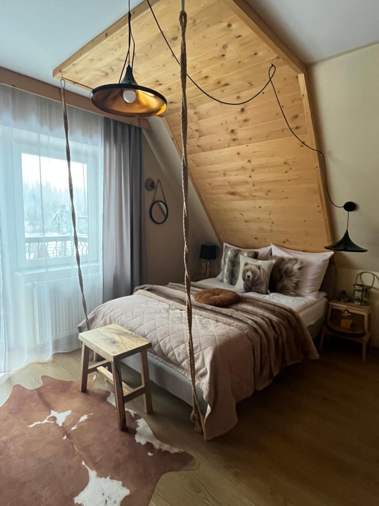 Willa Jodla Jacuzzi&Sauna Poronin Buitenkant foto